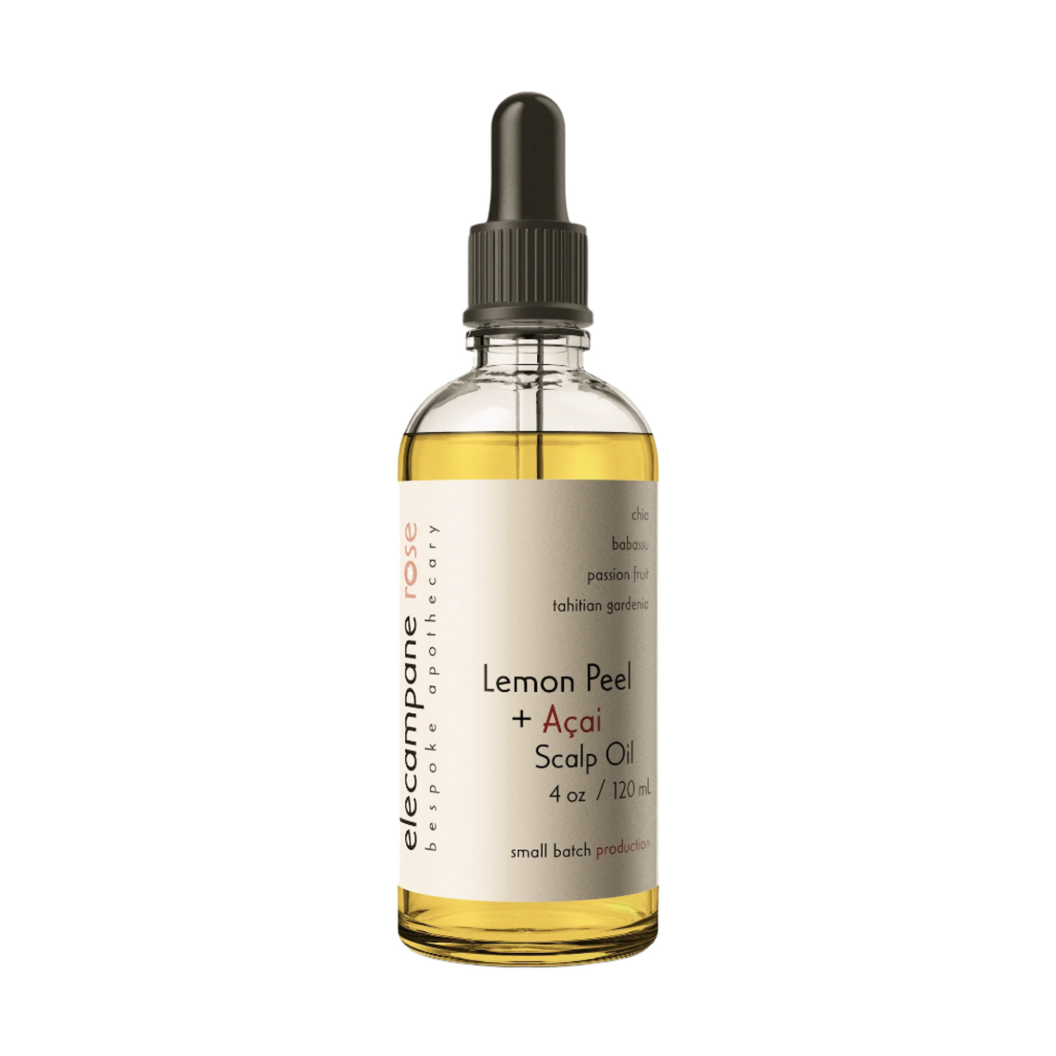 Zeste de citron + huile d&