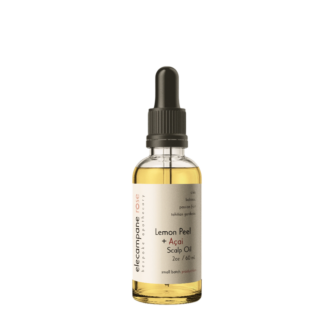 Lemon Peel + Acai Scalp Oil