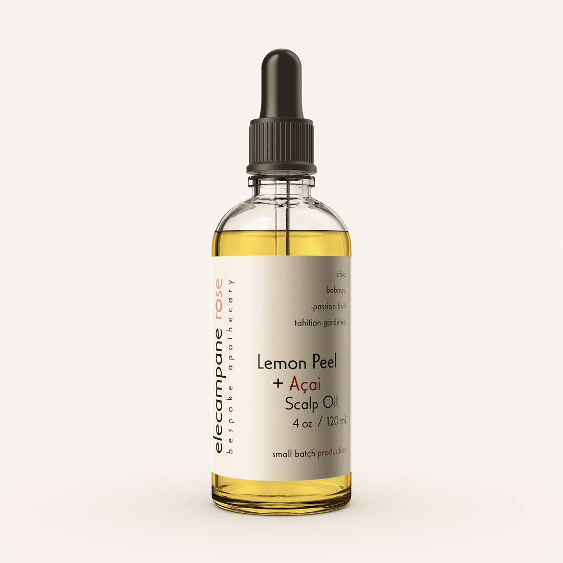 Lemon Peel + Acai Scalp Oil